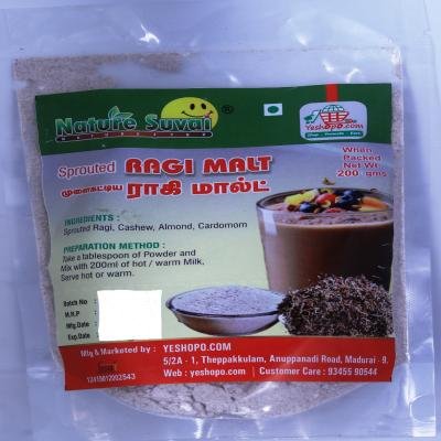 Sprouted Ragi Malt